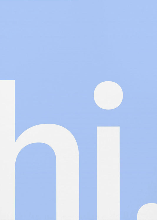 Bold Greeting | Canvas