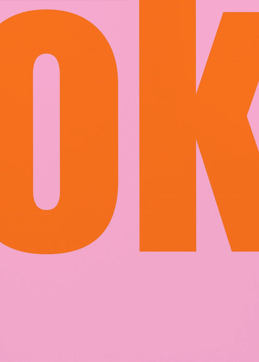 Bold Pink Statement | Canvas