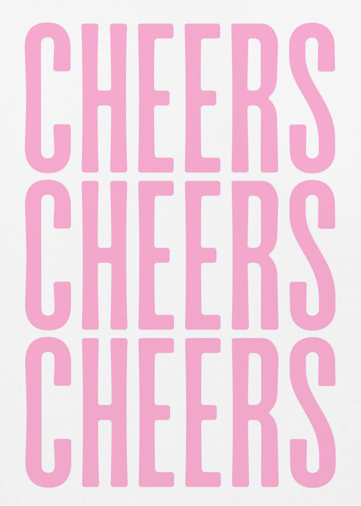 Triple Cheers Display | Canvas