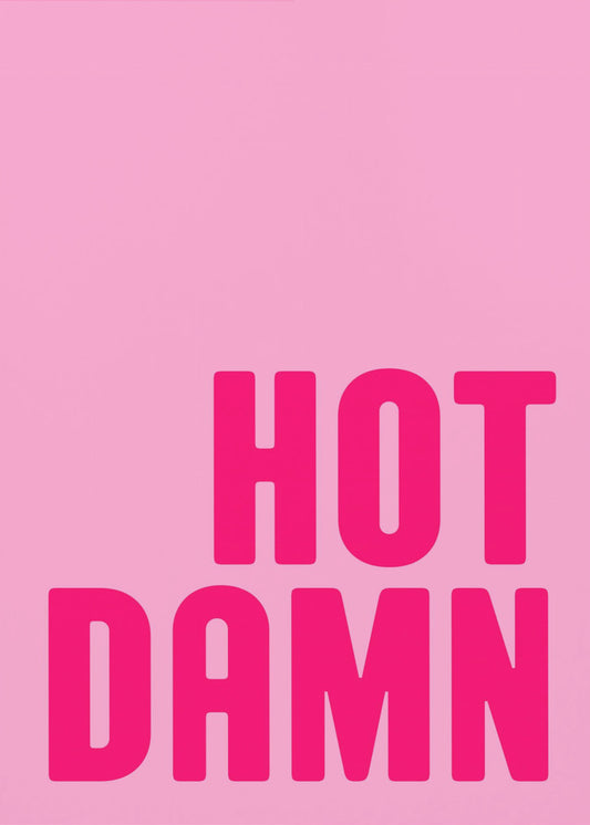 Bold Pink Exclamation | Poster