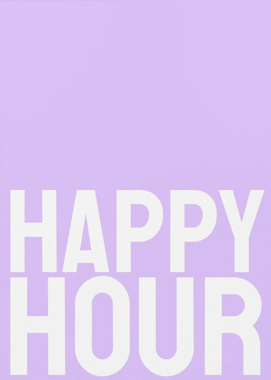 Cheerful Lavender Vibes | Poster