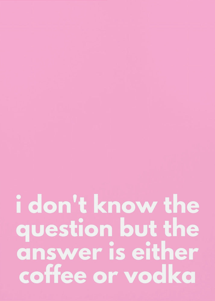 Choices on Pink | Poster