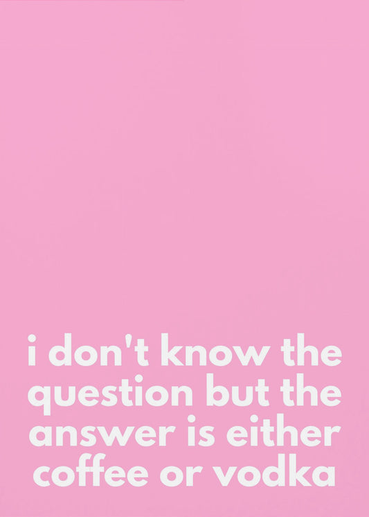 Choices on Pink | Canvas