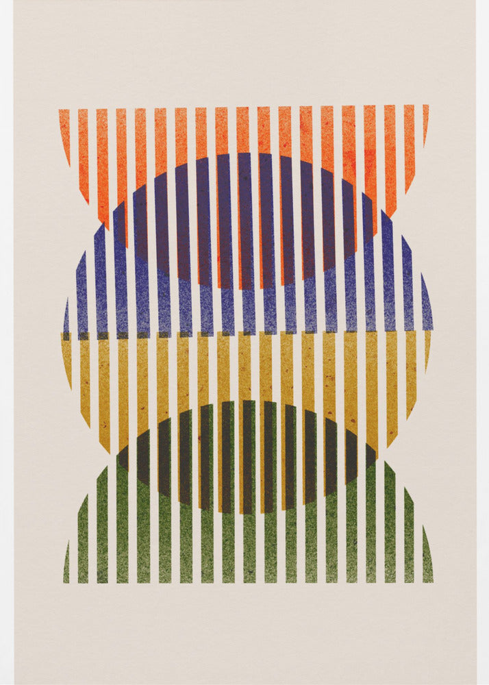 Striped Spectrum | Canvas