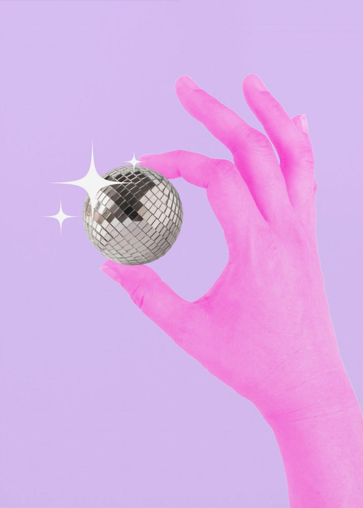 Pink Glow Sphere | Canvas