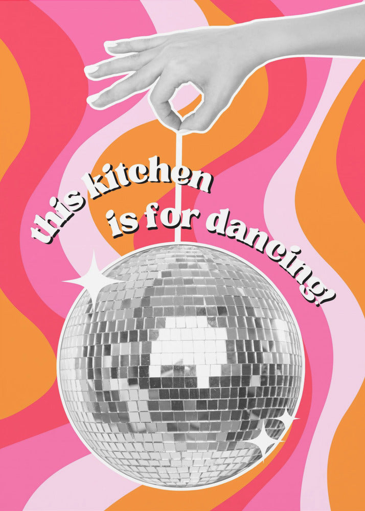 Disco Kitchen Vibes | Canvas