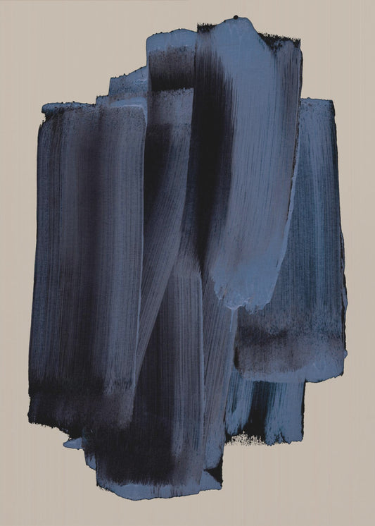 Abstract Brush Strokes 58 | Canvas