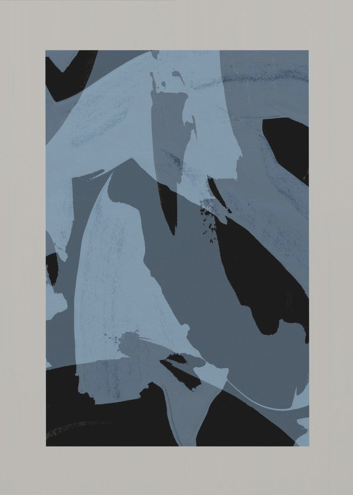 Abstract Brush Strokes 60Y | Canvas