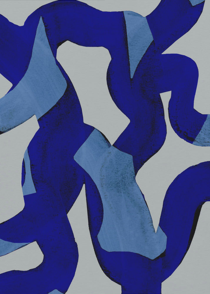 Abstract Brush Strokes 65X | Canvas