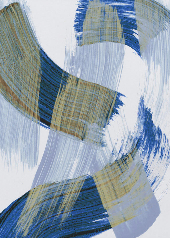 Abstract Brush Strokes 13 | Canvas