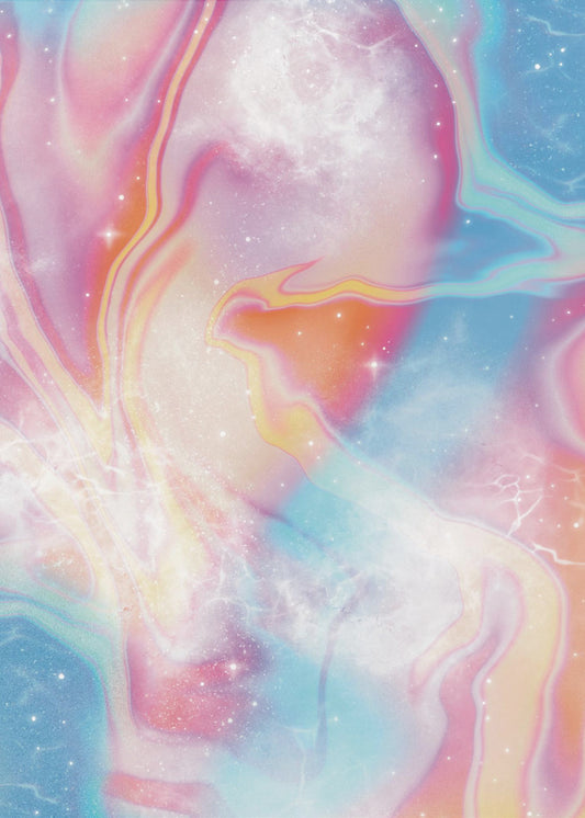 Vintage Pastel Space | Canvas
