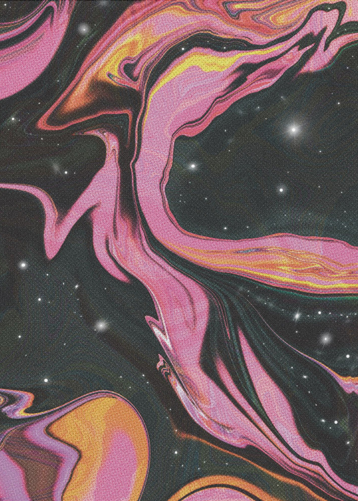Pink Swirl Nebula | Poster