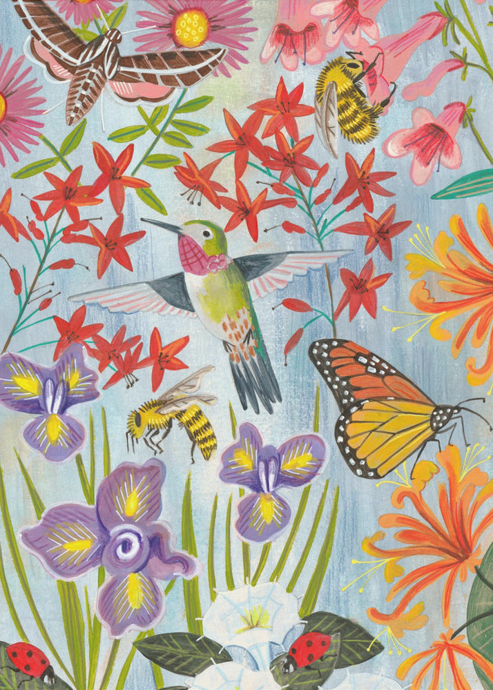 Pollinators and flowers | Poster