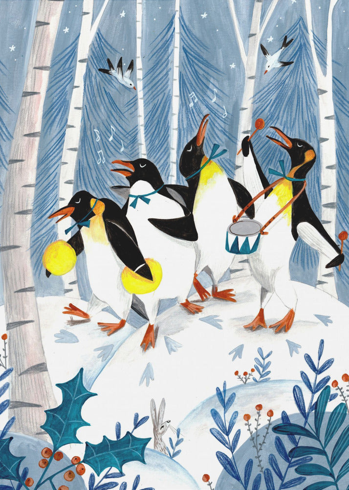 Penguins make music in the forest | Canvas