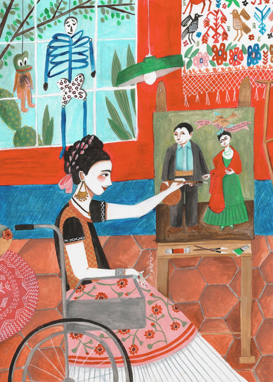 Frida in the blue house | Poster