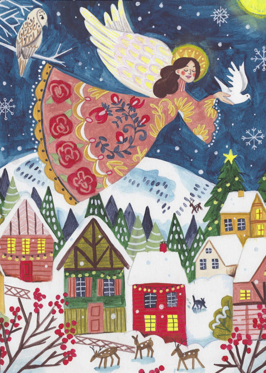 Angel of Peace Portrait | Canvas