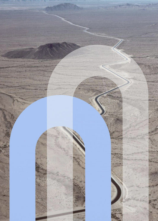 Desert Curves | Canvas