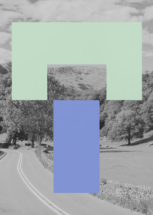 Geometric Landscape | Canvas