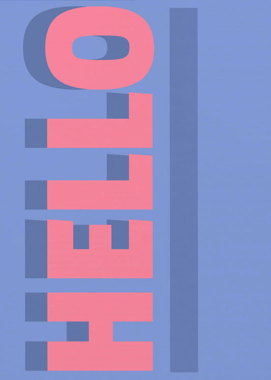 Retro Greeting | Canvas