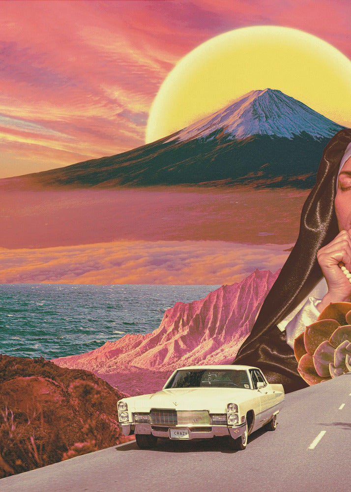 Retro Landscape Collage | Poster