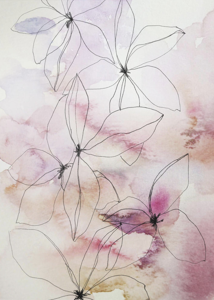 Whisper Petals I | Canvas