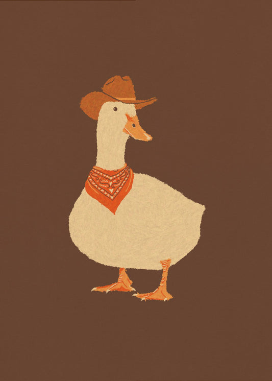 Bo the Cowboy Duck | Poster