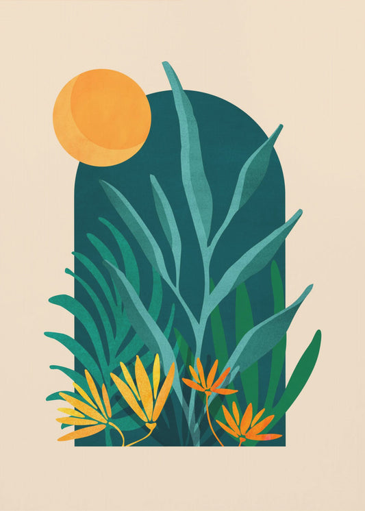 Lunas Mystic Garden | Canvas