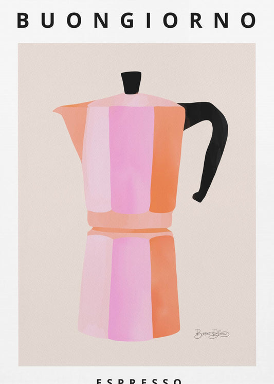 Buongiorno Espresso | Poster