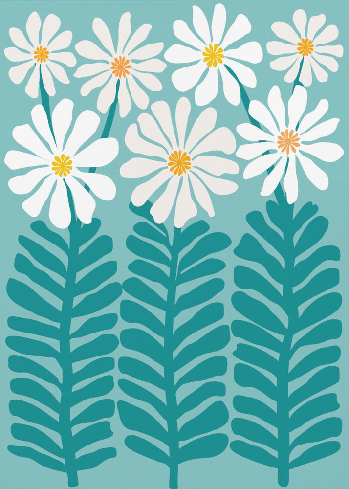 Daisy Floral | Canvas
