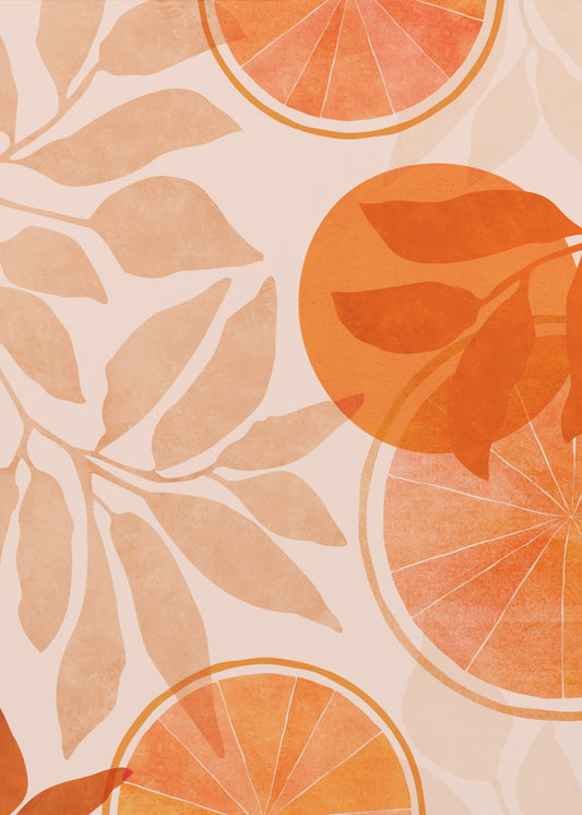 Citrus Collage 4x5 | Canvas