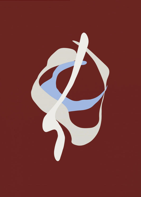 Dart red abstract | Canvas