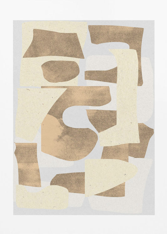 Earthy Fragments | Canvas