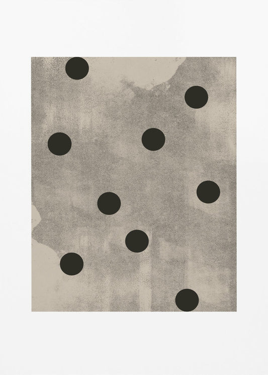 Monochrome Circles | Canvas