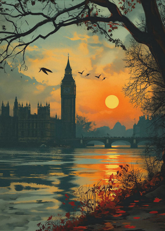 View from the Thames | Canvas