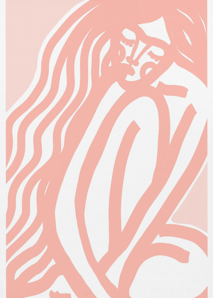 Curved Serenity | Canvas