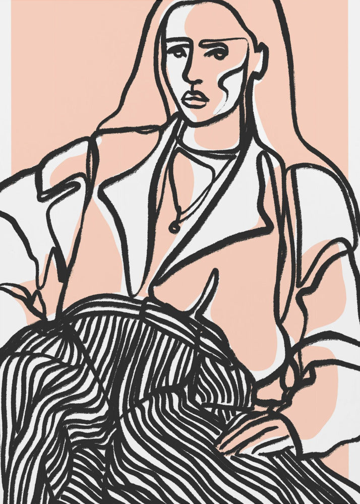 Do You Remember (Peach) | Canvas