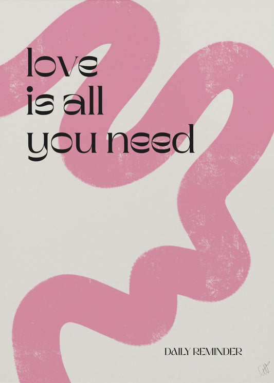 Love is all you need | Canvas