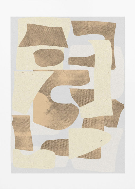 Earthy Fragments | Canvas