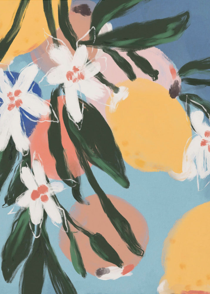 Lemon Blossom Breeze | Canvas