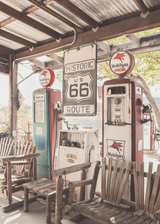 Route 66 Gas Station | Poster