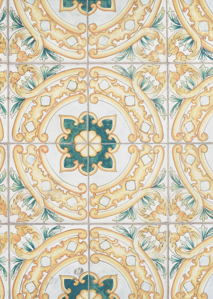 Capri Tiles | Poster