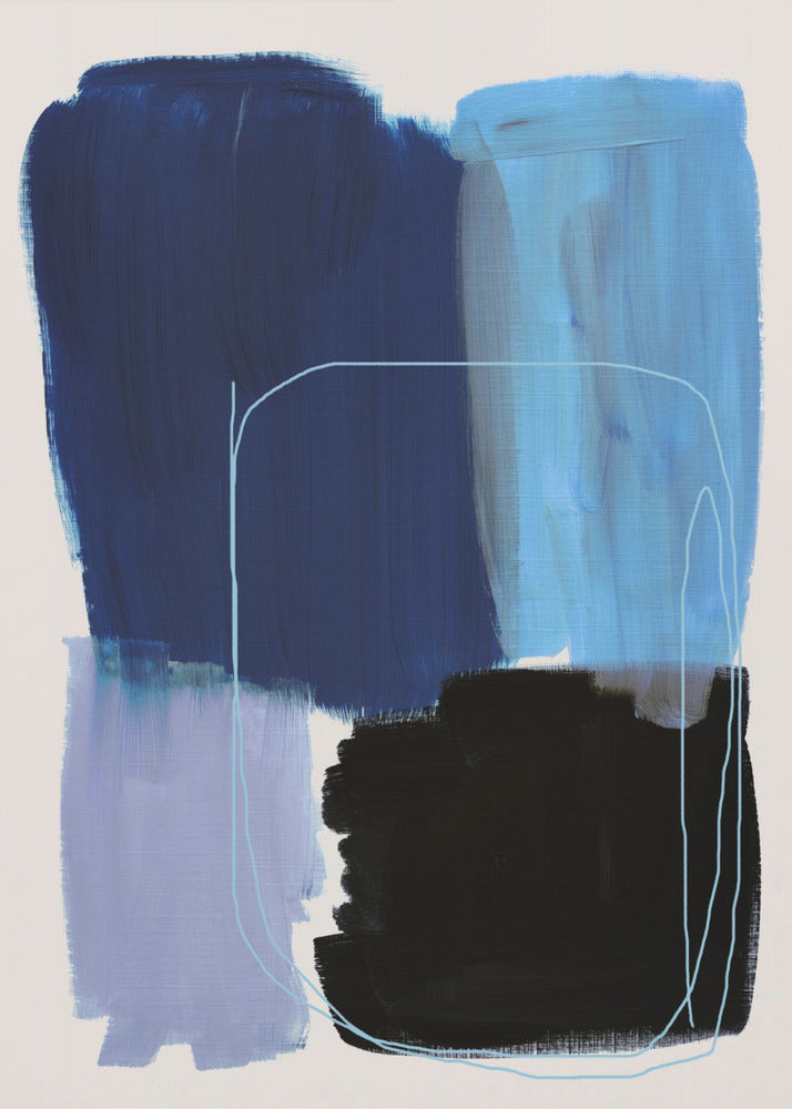 Abstract Brush Strokes 120x | Canvas