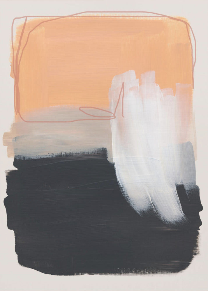 Abstract Brush Strokes 122 | Canvas