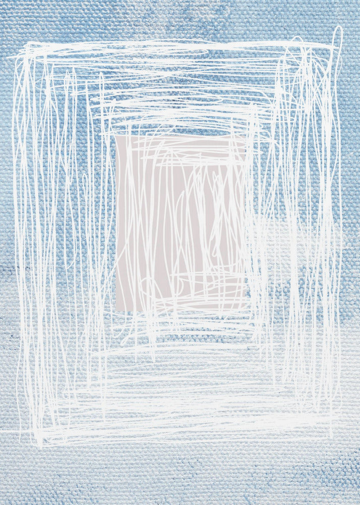 White Linear Patterns With Geometric Design | Poster