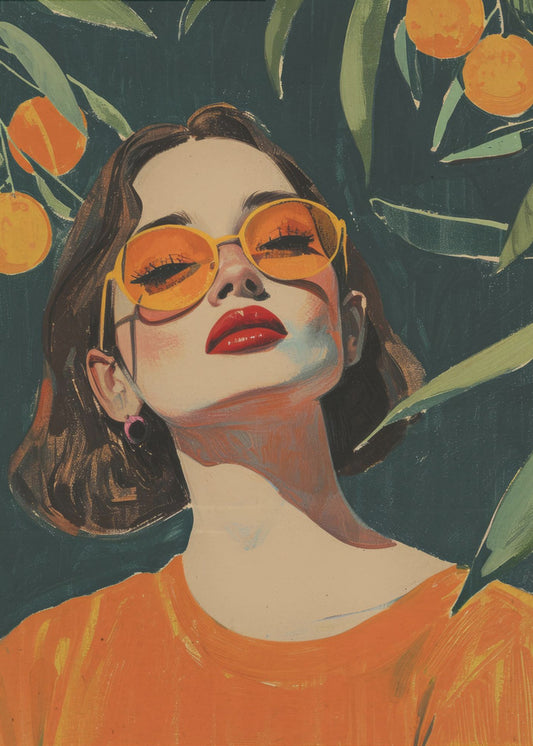 Golden Gaze | Canvas