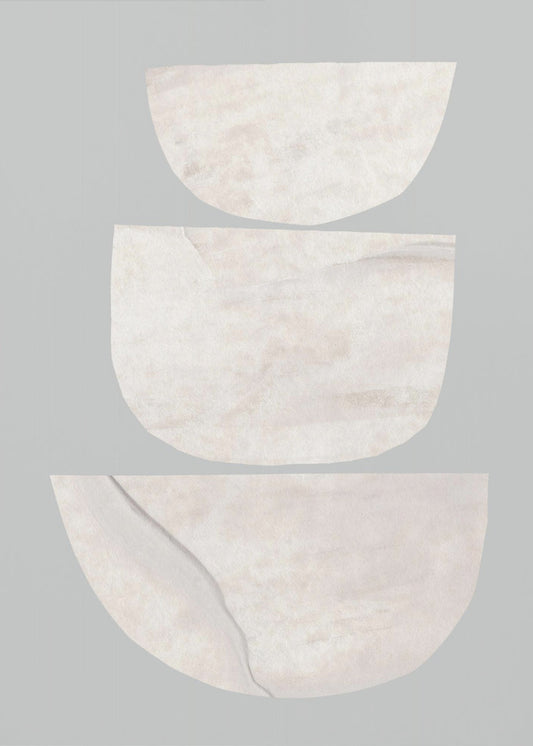 Textured Organic Shapes | Poster