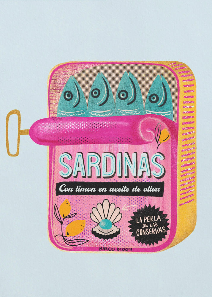 Sardines Tin Can | Canvas