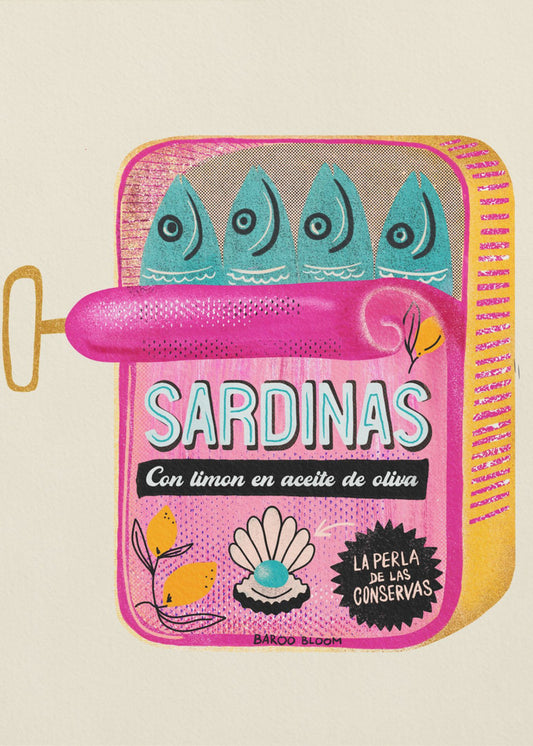Sardines Tin Can | Poster