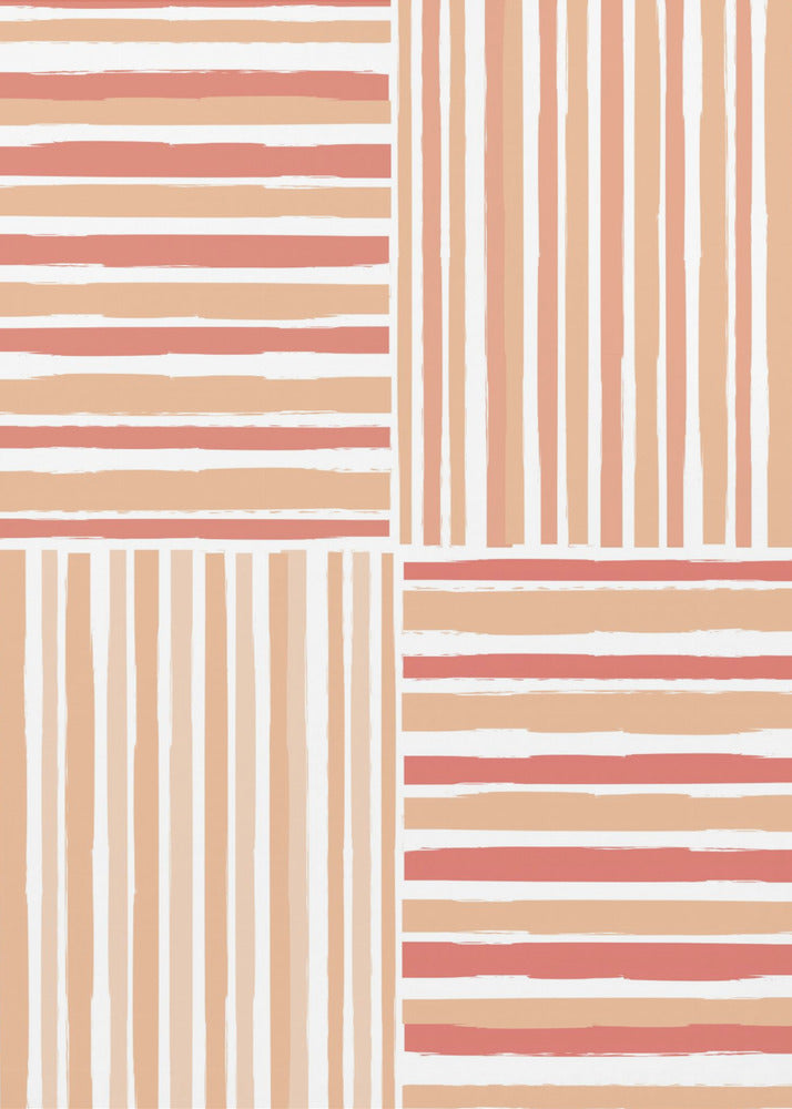 Vertical And Horizontal Stripes | Canvas