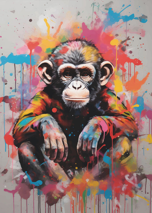 Monkey Pop Art | Canvas